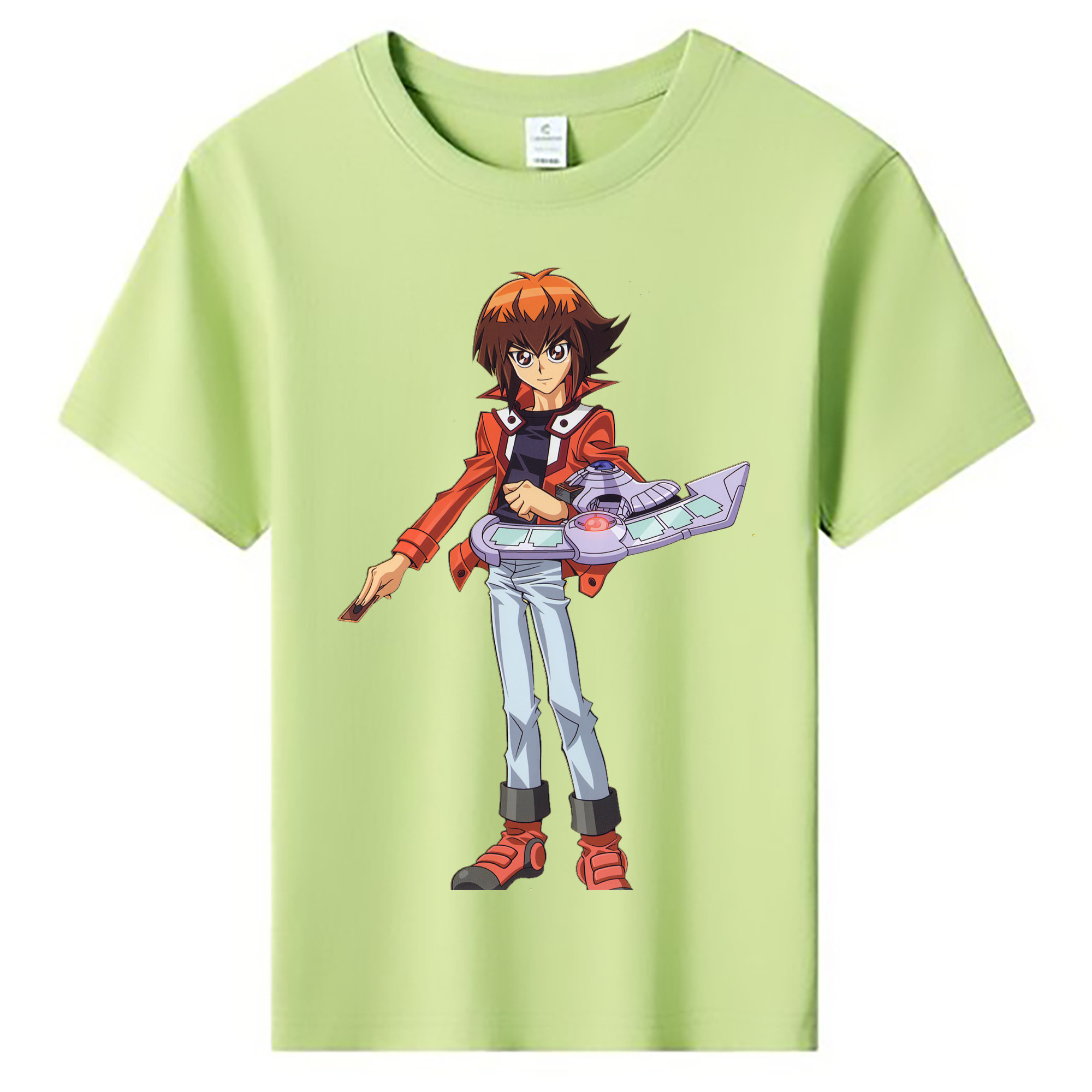 （画像用） 遊☆戯☆王 Yu-Gi-Oh! 綿100％キッズTシャツ（フロントプリント）
